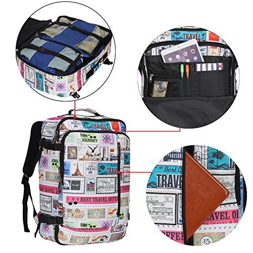 Pratique comme bagage cabine bien organisé