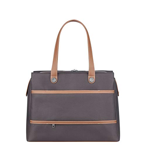 Sac cabas femme chic Desley Paris collection Chatelet avec passant pour valise trolley