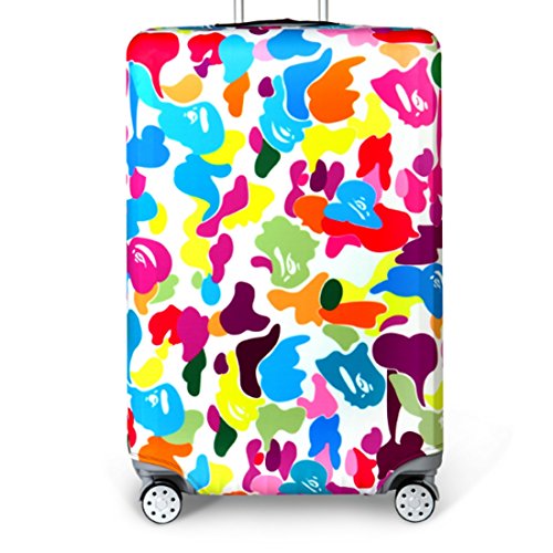 Housse valise camouflage camo multicolore