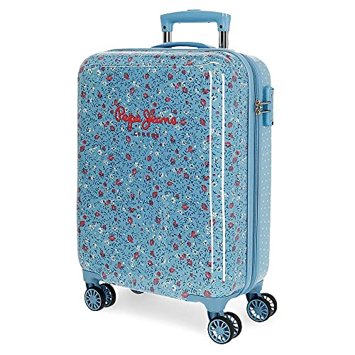 La valise cabine rigide à imprimé liberty de Pepe Jeans