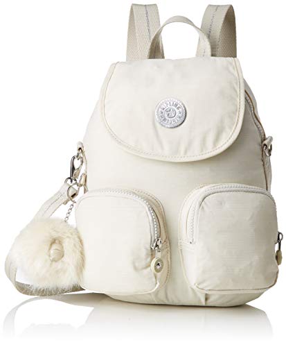 Sac à dos blanc Kipling femme