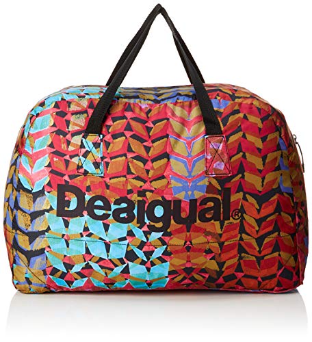 Sac bagage à main Desigual imprimé graphique coloré parfait en sac de week-end ou de loisir