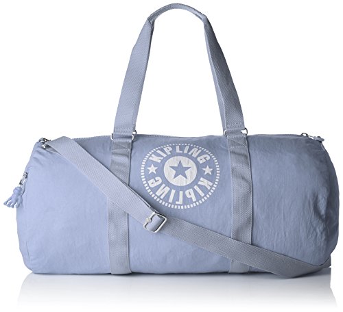 Sac de voyage fourre-tout en nylon bleu ciel Kipling pour femme