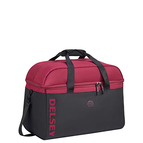 Bagage cabine femme au look casual et décontracté Desley couleurris et bordeaux