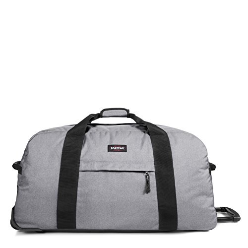 Sac de voyage femme extra large à roulettes en nylon gris clair Eastpak 142 litres