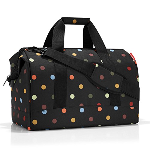 Sac de voyage à pois Reisenthel pour femme en polyester capacité 30 litres, large ouverture et rangements intérieurs