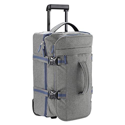 Le sac de voyage trolley à roulettes de dimensions bagage cabine gris chiné Cabin Max Marseille