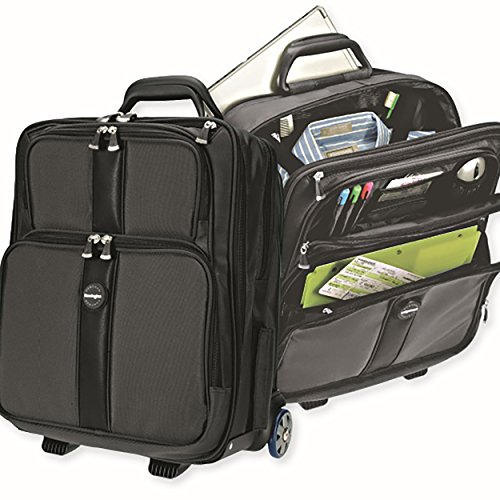 Valise pilote Kensington noire avec compartiment Laptop ultra organisée