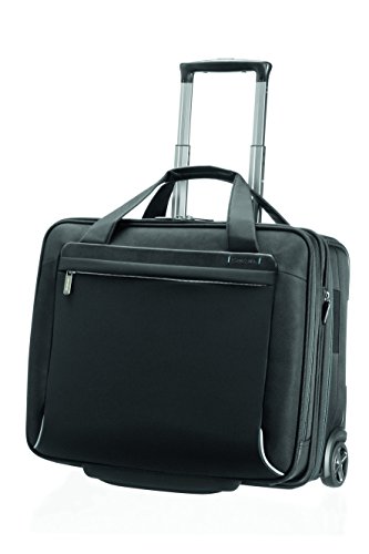 Valise cabine professionnelle Samsonite noire avec compartiment laptop