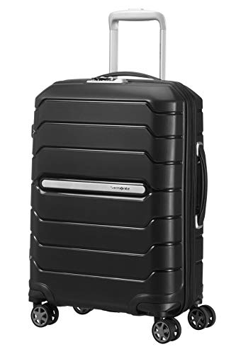 Valise cabine rigide expandable Samsonite noire