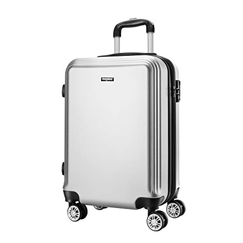 La valise cabine couleur aluminium ultra légère