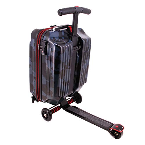 Valise camouflage scooter trottinette