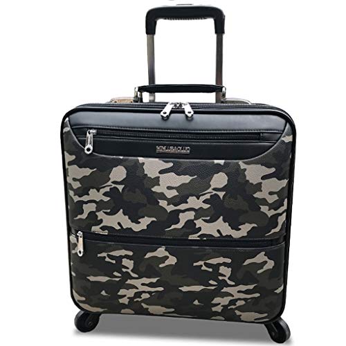 Valise camouflage trolley avec compartiment ordinateur 16 pouces 37x39x20cm