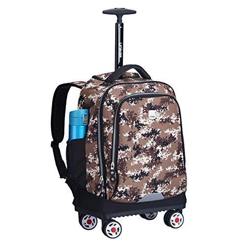 Sac à dos cabine trolley camouflage aux dimensions bagage cabine en nylon