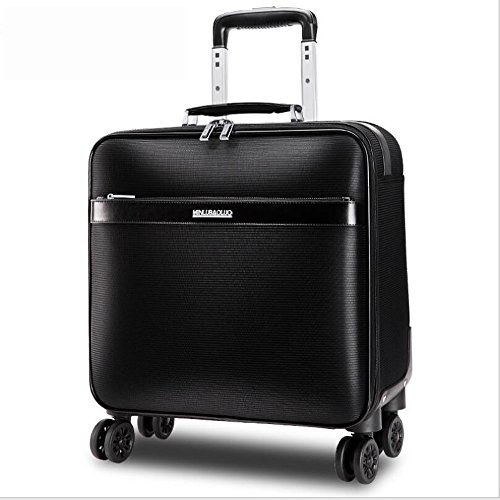 Valise pilote pincho pour les voyages business en pu premium, légère et maniable avec compartiment laptop